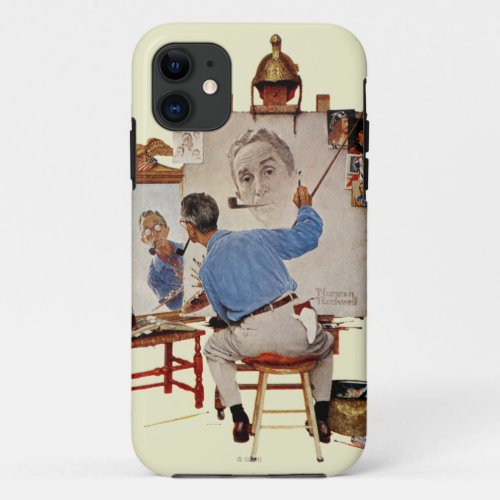 Triple Self_Portrait iPhone 11 Case