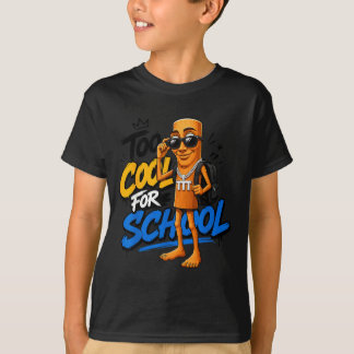 Triple T Tung Sahur Back To School Meme Kids Funny T-Shirt