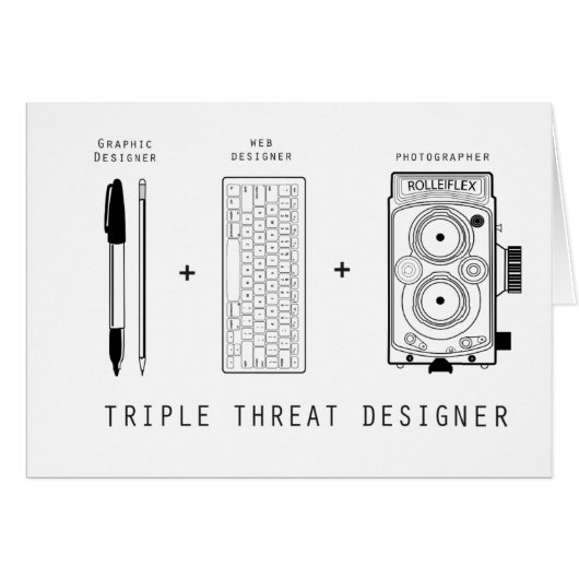 Triple Threat Designer Cards (Front Horizontal)