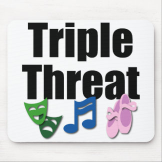 Triple Threat Mousepad