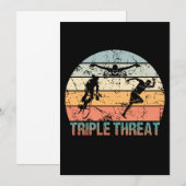 Triple Threat - Triathlon Athlete (Front/Back)