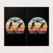 Triple Threat - Triathlon Athlete (Outside Unfolded)