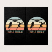 Triple Threat - Triathlon Sunset (Outside Unfolded)