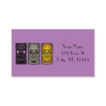 Triple Tiki Sculptures Thunder_Cove Business Card