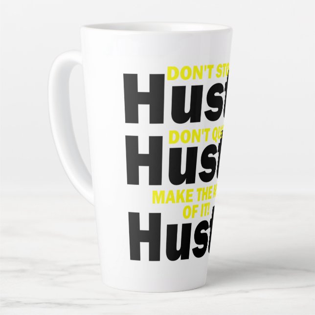 Triple Time Latte Mug (Left Angle)