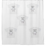 Triple Tree Tee Shower Curtain