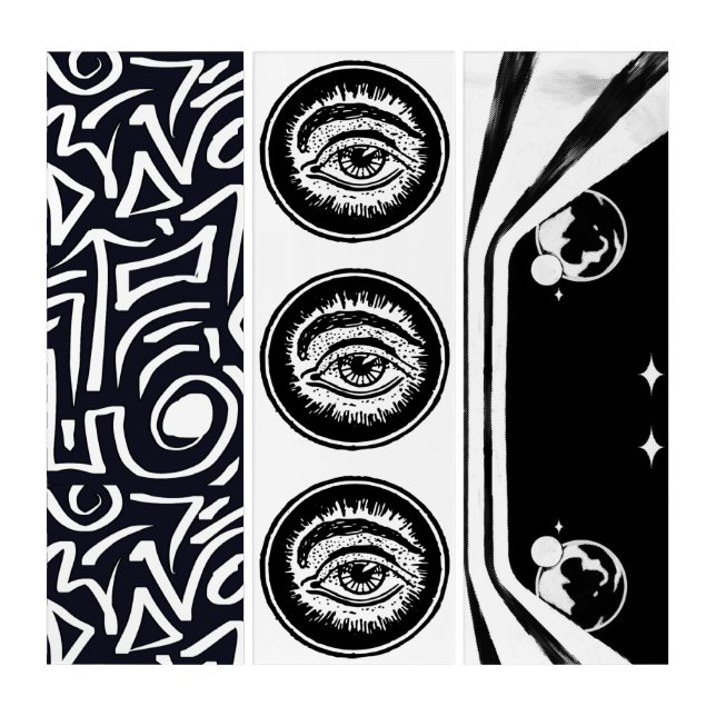 Triple Tri Triptych (Front)