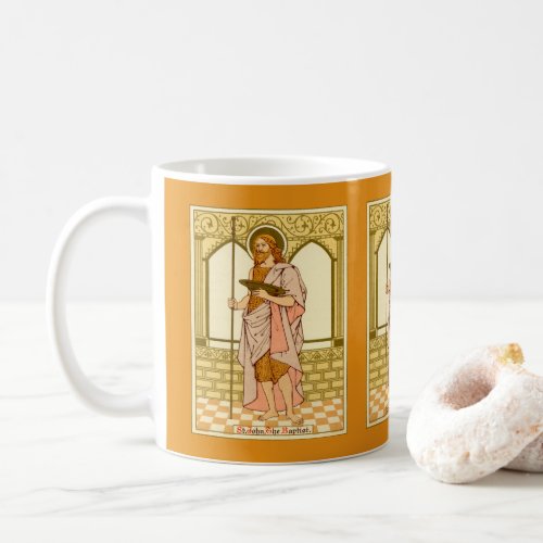 Tripled Image of St John the Baptist RLS 06 Coffee Mug
