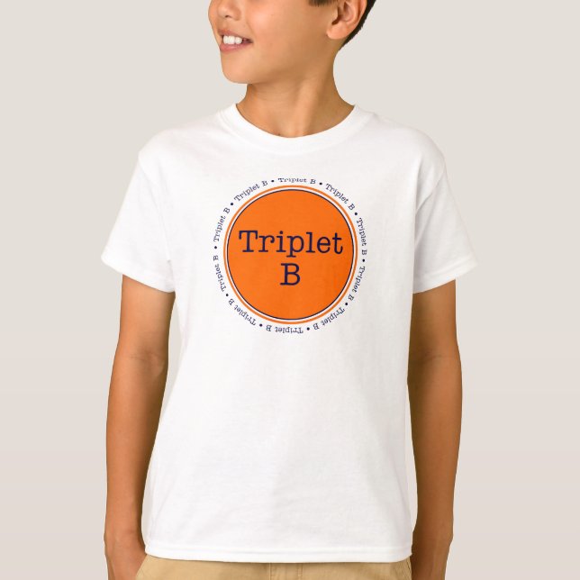Triplet B Shirt (Front)
