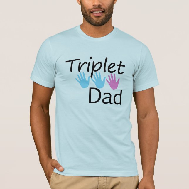 triplet dad shirt (Front)