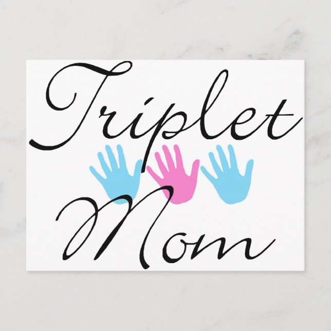 triplet mom postcard (Front)