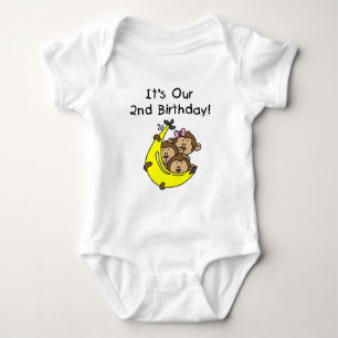 Triplets 2nd - Two Boys/ One Girl Tshirts