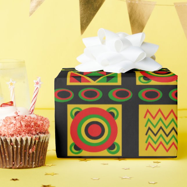 Triplets  wrapping paper (Birthday Party)