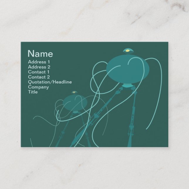 Tripod - Chubby Business Card (Front)