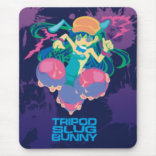 "TRIPOD SLUG BUNNY"mousepad Mouse Pad (Front)