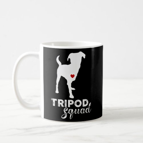 Tripod Squad Left Front Leg Amputee Three Legged D Coffee Mug