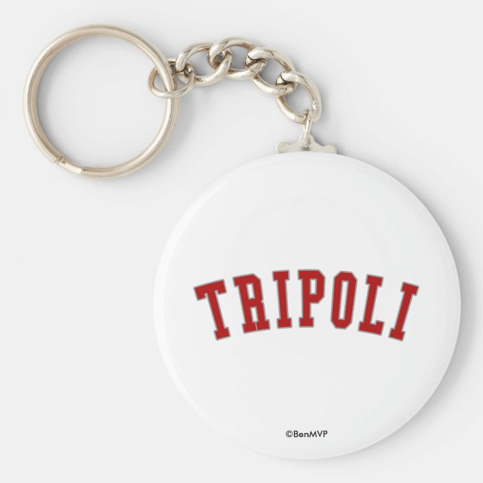 Tripoli Key Chain