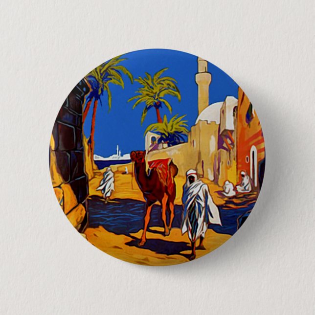 Tripoli - Libia (Libya) Button (Front)