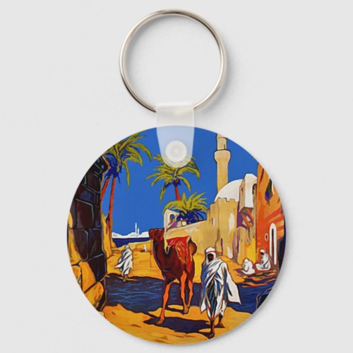 Tripoli _ Libia Libya Keychain