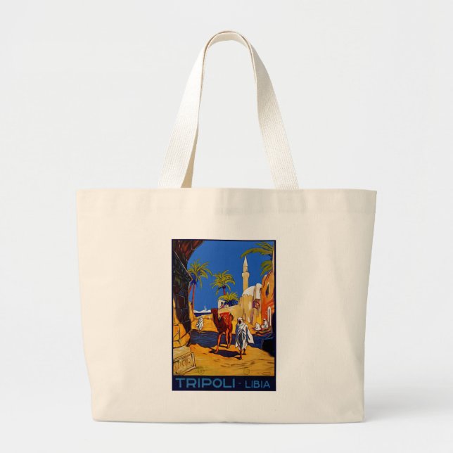 Tripoli - Libia (Libya) Large Tote Bag (Front)