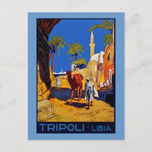 Tripoli _ Libia Libya Postcard