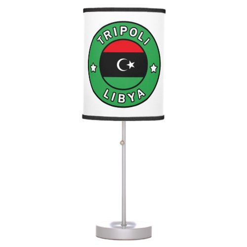 Tripoli Libya Table Lamp