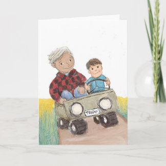 Tripp and Moshum’s Big Adventure Thank You Card