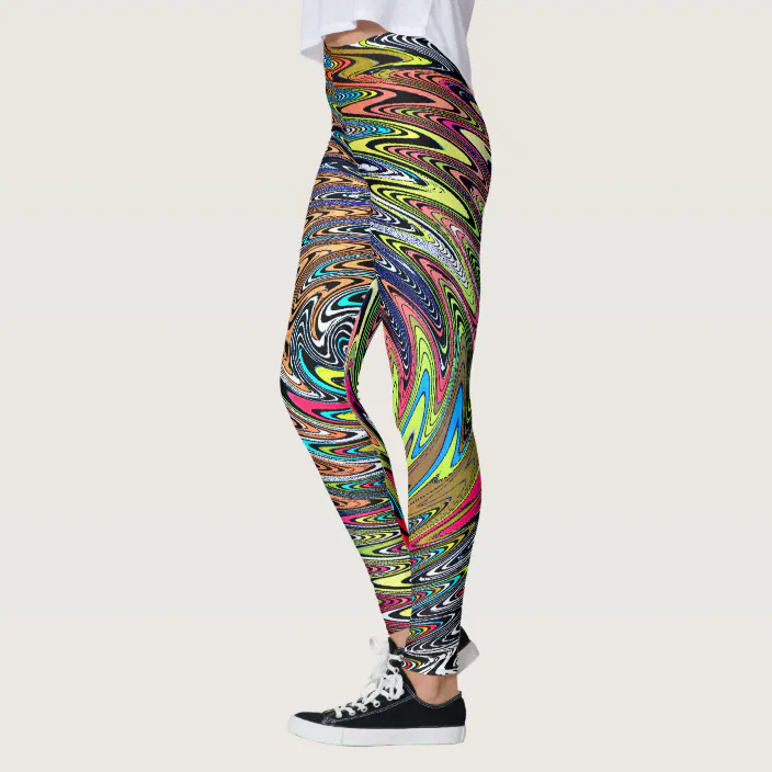 Crazy design leggings Clearance