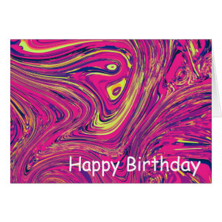 Psychedelic Birthday Greeting Cards | Zazzle