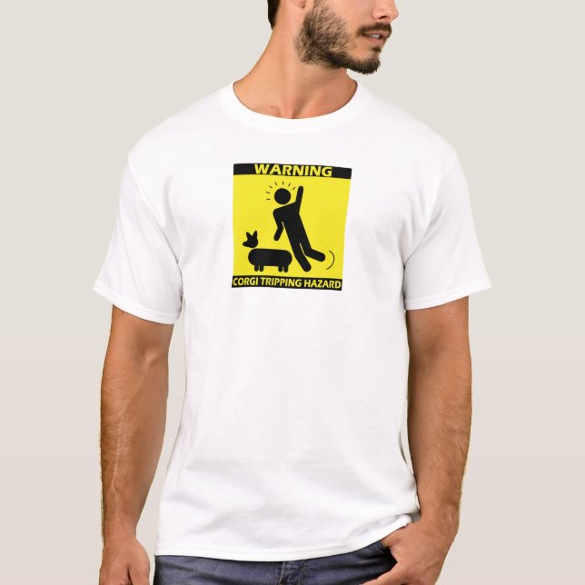 Tripping Hazard - Corgi T-Shirt (Front)
