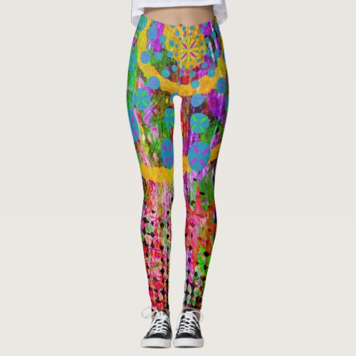 Trippy Abstract Leggings