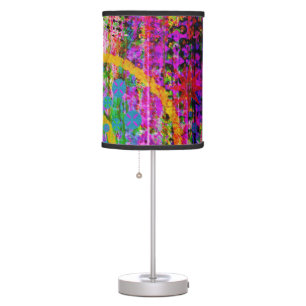 Trippy Abstract Table Lamp