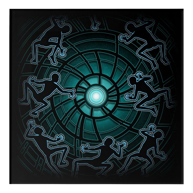Trippy Acrylic Print (Front)