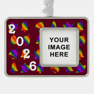 Trippy Bells Christmas Ornament