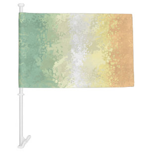 Trippy Boho Groovy Abstract Genderflor Pride Flag