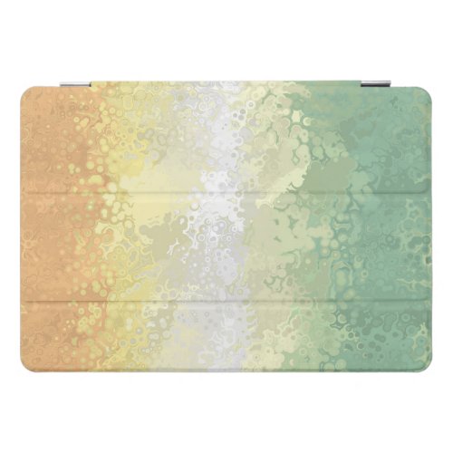 Trippy Boho Groovy Abstract Genderflor Pride Flag iPad Pro Cover