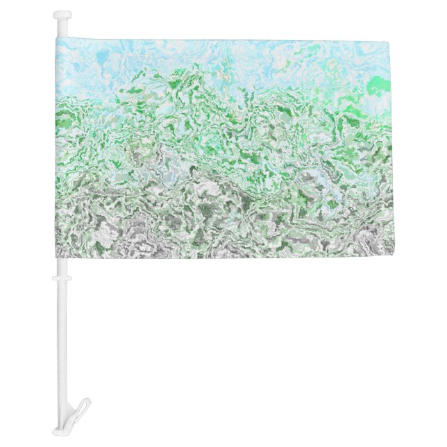 Trippy Boho Groovy Grungy Autoromantic Pride Flag (Front)