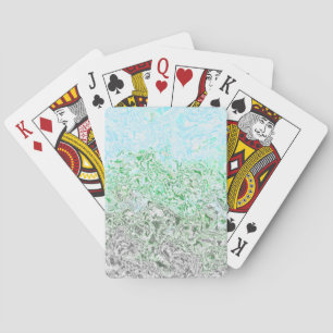 Trippy Boho Groovy Grungy Autoromantic Pride Flag Poker Cards