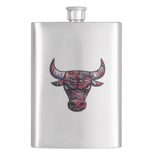 trippy bull flask