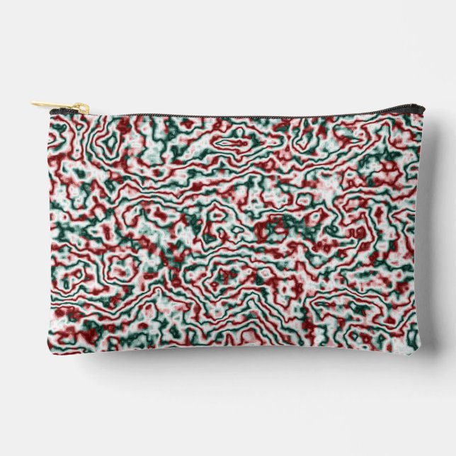 Trippy Christmas  Accessory Pouch (Front)