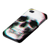 Trippy Colorful Skull iPhone Case (Bottom)