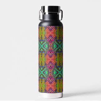 Trippy Colorful Water Bottle