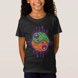 Trippy Drippy Frog Yin Yang T-Shirt