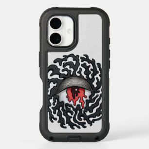 Trippy Eye with Tentacles - Trippy Surreal Art iPhone 16 Case