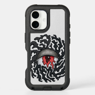 Trippy Eye with Tentacles - Trippy Surreal Art iPhone 16 Case