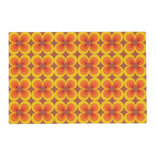 Trippy Flowers Placemat