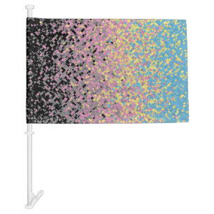 Trippy Funky Pixelated Polygender Pride Flag
