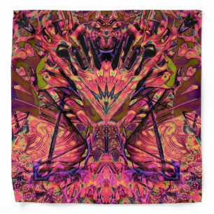 Trippy Garland  Bandana