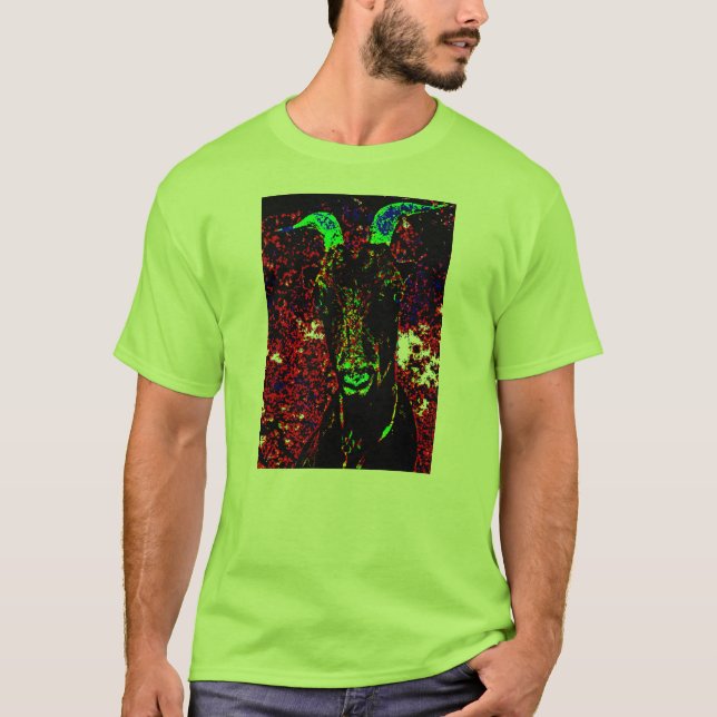 Trippy Goat T-Shirt (Front)
