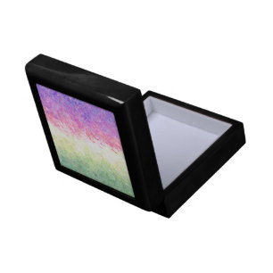 Trippy Groovy Boho Abstract Genderdoe Pride Flag Gift Box